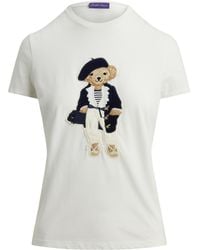 Ralph Lauren - Cotton Polo Bear T-Shirt - Lyst