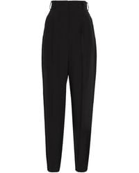 JOSEPH - Crepe De Soie Silk Tarn Trousers - Lyst