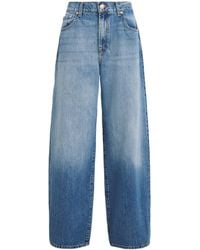7 For All Mankind - Bonnie Curvilinear Barrel-Leg Jeans - Lyst