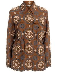 Veronica Beard - Linen Kiki Shacket - Lyst