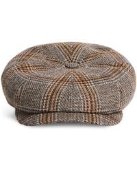Stetson - Wool-Cashmere Hatteras Flat Cap - Lyst
