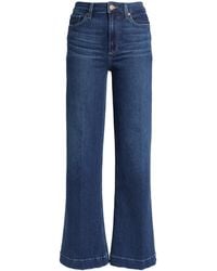 PAIGE - Leenah Wide-Leg Jeans - Lyst