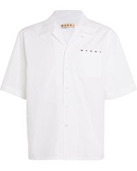 Marni - Cotton Poplin Short-sleeve Shirt - Lyst