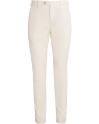Canali - Stretch-Cotton Straight Chinos - Lyst