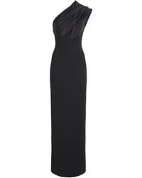 Solace London - One-Shoulder Gracie Maxi Dress - Lyst
