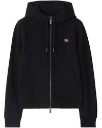 Burberry - Cotton Knight Stamp Hoodie - Lyst