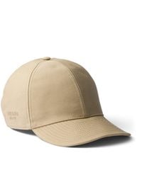Prada - Old Cotton Satin Baseball Cap - Lyst