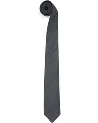 Canali - Silk-Wool Jacquard Tie - Lyst