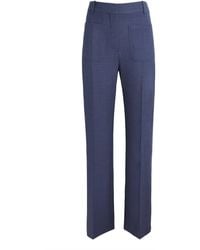 Victoria Beckham - Alina Tailored Trousers - Lyst