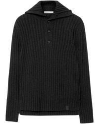 AllSaints - Merino Wool Funnel Neck Liev Sweater - Lyst