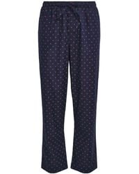 Derek Rose - Cotton Nelson Lounge Trousers - Lyst