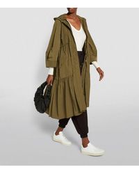 Weekend by Maxmara Denim Magda Quilted Coat in Khaki (Green) - Lyst