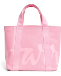 Harrods - Small Cotton Logo Tote Bag - Lyst