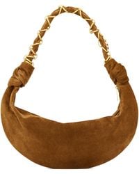 Saint Laurent - Small Suede Amalia Shoulder Bag - Lyst
