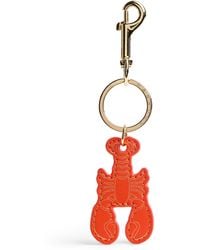 Harrods - Leather Lobster Keyring - Lyst