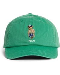 Polo Ralph Lauren - Cotton Polo Bear Baseball Cap - Lyst
