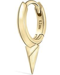 Maria Tash - Faceted Single Short Spike Hoop Earring - Lyst