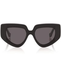 Loewe - Anagram Diamond Sunglasses - Lyst