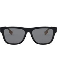 Burberry - Acetate Square Sunglasses - Lyst