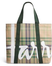 Harrods - Large Tartan Check Tote Bag - Lyst