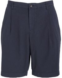 Sunspel - Seersucker Pleated Shorts - Lyst