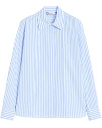 Max Mara - Cotton Stripe Shirt - Lyst