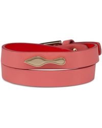 Christian Louboutin - Bettina Leather Bracelet - Lyst