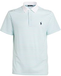 RLX Ralph Lauren - Fine Striped Polo Shirt - Lyst