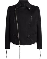 Alan Scott - Cashmere-Blend Biker Jacket - Lyst