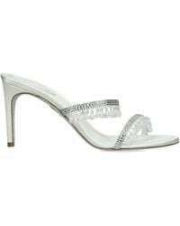 Rene Caovilla - Leather Chandelier Mules 80 - Lyst