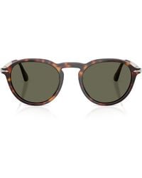 Persol - Tortoiseshell Phantos Sunglasses - Lyst