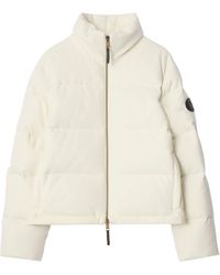 Burberry - Cashmere Puffer Jacket - Lyst