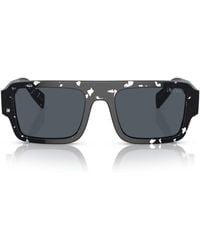 Prada - Tortoiseshell Acetate Symbole Sunglasses - Lyst