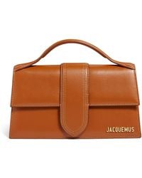 Jacquemus - Leather Le Grand Bambino Top-Handle Bag - Lyst