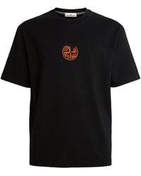 Stone Island - Cotton Vertical Compass T-Shirt - Lyst