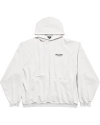 Balenciaga - Cotton Beverly Hills Hoodie - Lyst