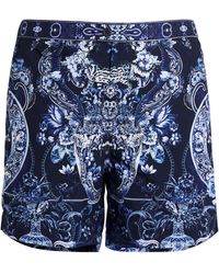 Camilla - Printed Tailored Swim Shorts - Lyst