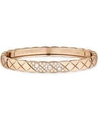 CHANEL - And Diamond Coco Crush Bangle - Lyst
