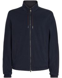 Zegna - Wool Reversible Jacket - Lyst