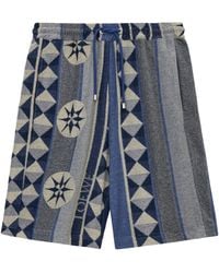 Loewe - X Paula' Ibiza Cotton-Blend Printed Shorts - Lyst