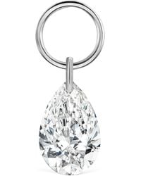 Maria Tash - Pear Floating Diamond Charm - Lyst