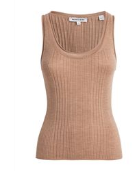 Veronica Beard - Merino Wool Birke Tank Top - Lyst
