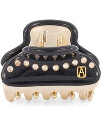Alexandre De Paris - Plated Crystal-Embellished Claw Hair Clip - Lyst