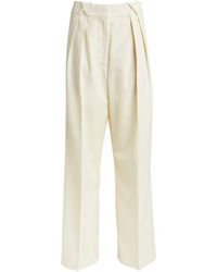 Rohe - Pleated Tailored Trousers - Lyst