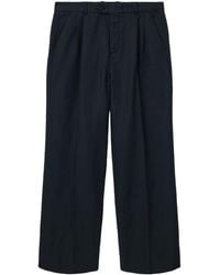 AllSaints - Linen-Organic Cotton Roland Straight Trousers - Lyst