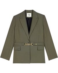 Maje - Wool-Blend Blazer - Lyst