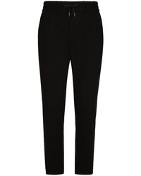 Dolce & Gabbana - Drawstring Suit Trousers - Lyst