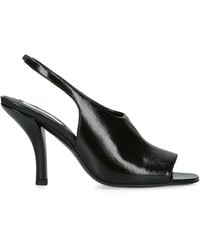 TOTEME - Leather Contour Slingback Pumps 85 - Lyst