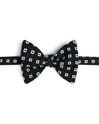 dunhill - Mulberry Silk Polka Dot Bow Tie - Lyst