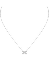 Chaumet - And Diamond Jeux De Liens Pendant Necklace - Lyst